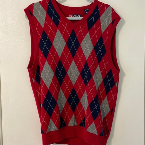 chaps sweater vest - Picture 1 of 1